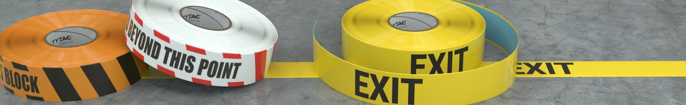SafetyTac Inline Printed Tape